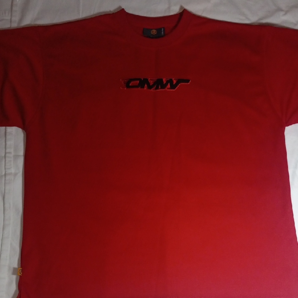Red Graphic Men's Sport Shirt